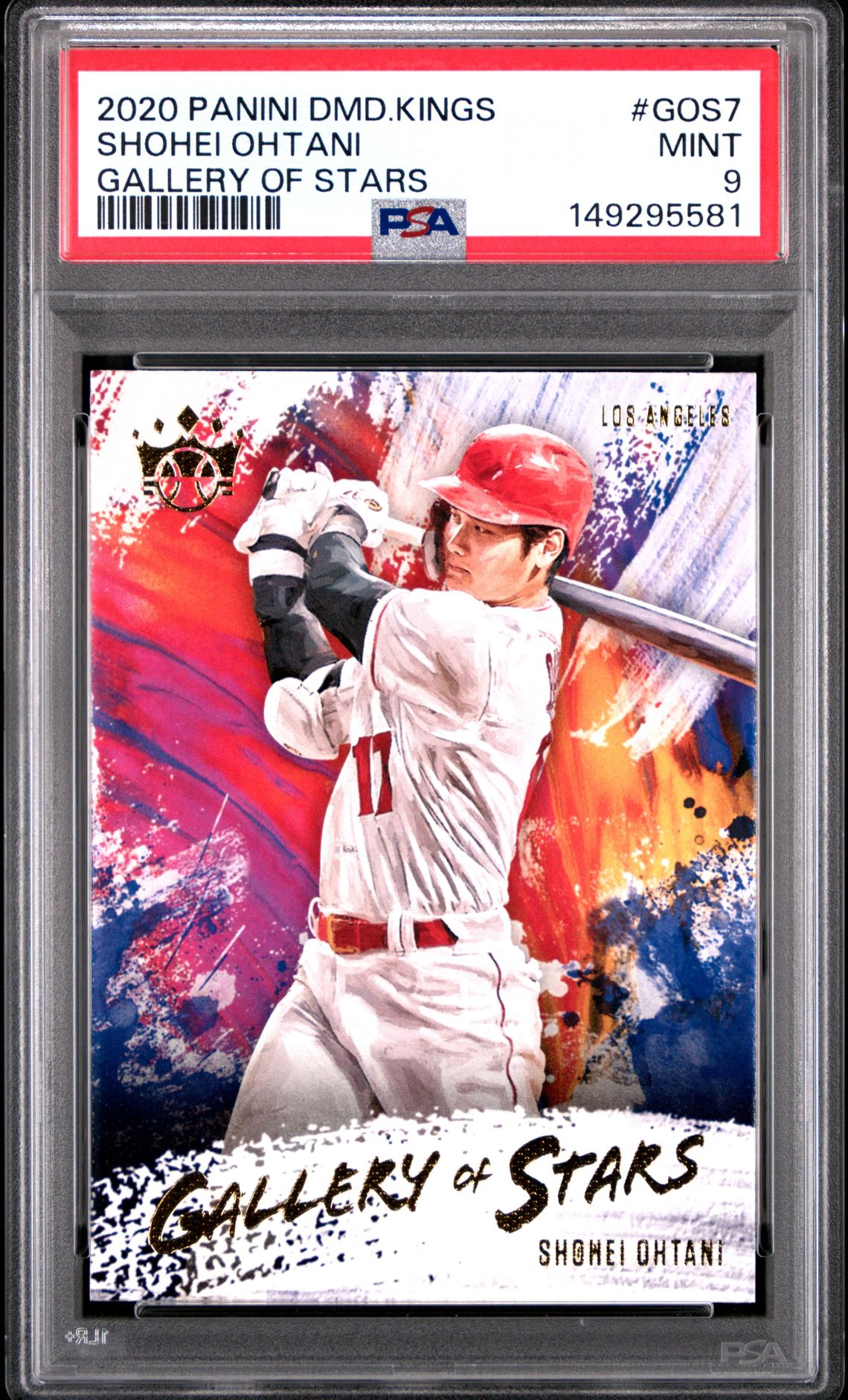 2020 Panini Diamond Kings Gallery Of Stars Shohei Ohtani #Gos7 (Gallery Of Stars) Mint 9 front