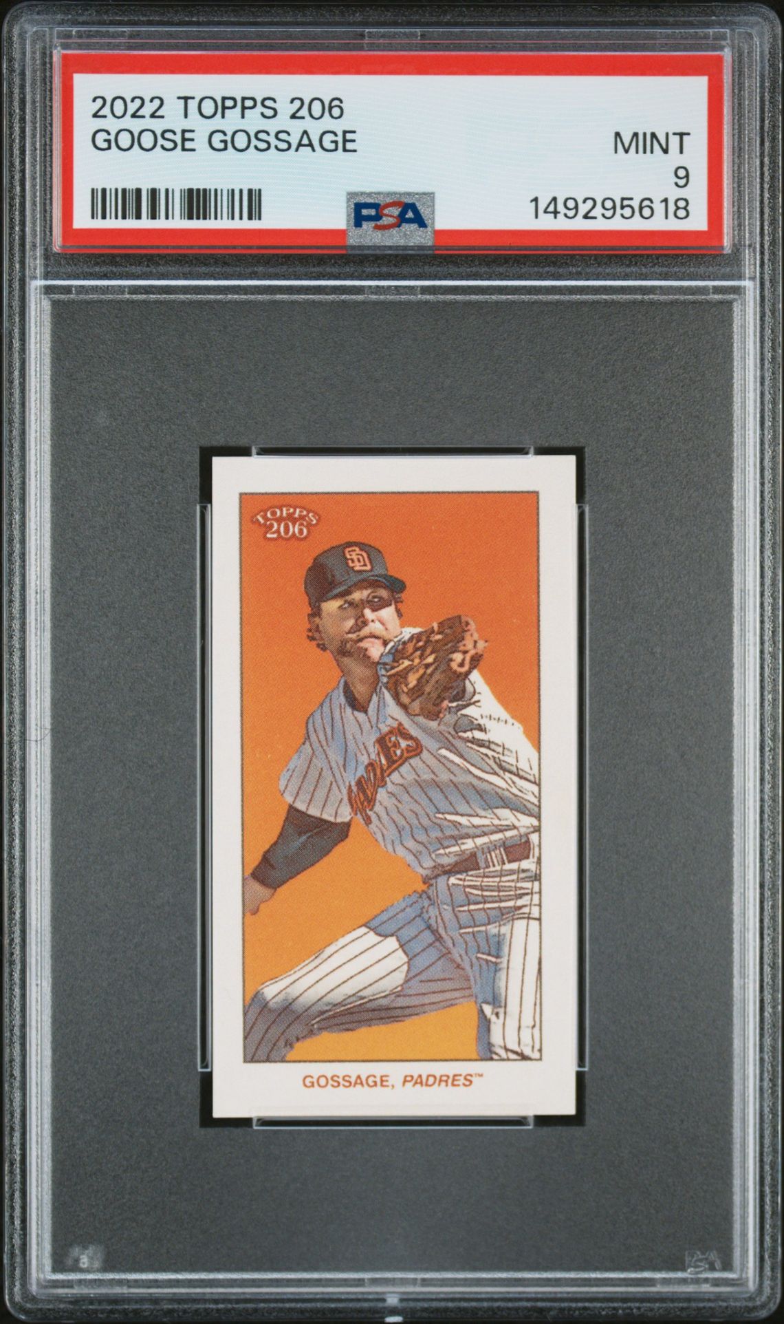2022 Topps 206 Goose Gossage Mint 9 front