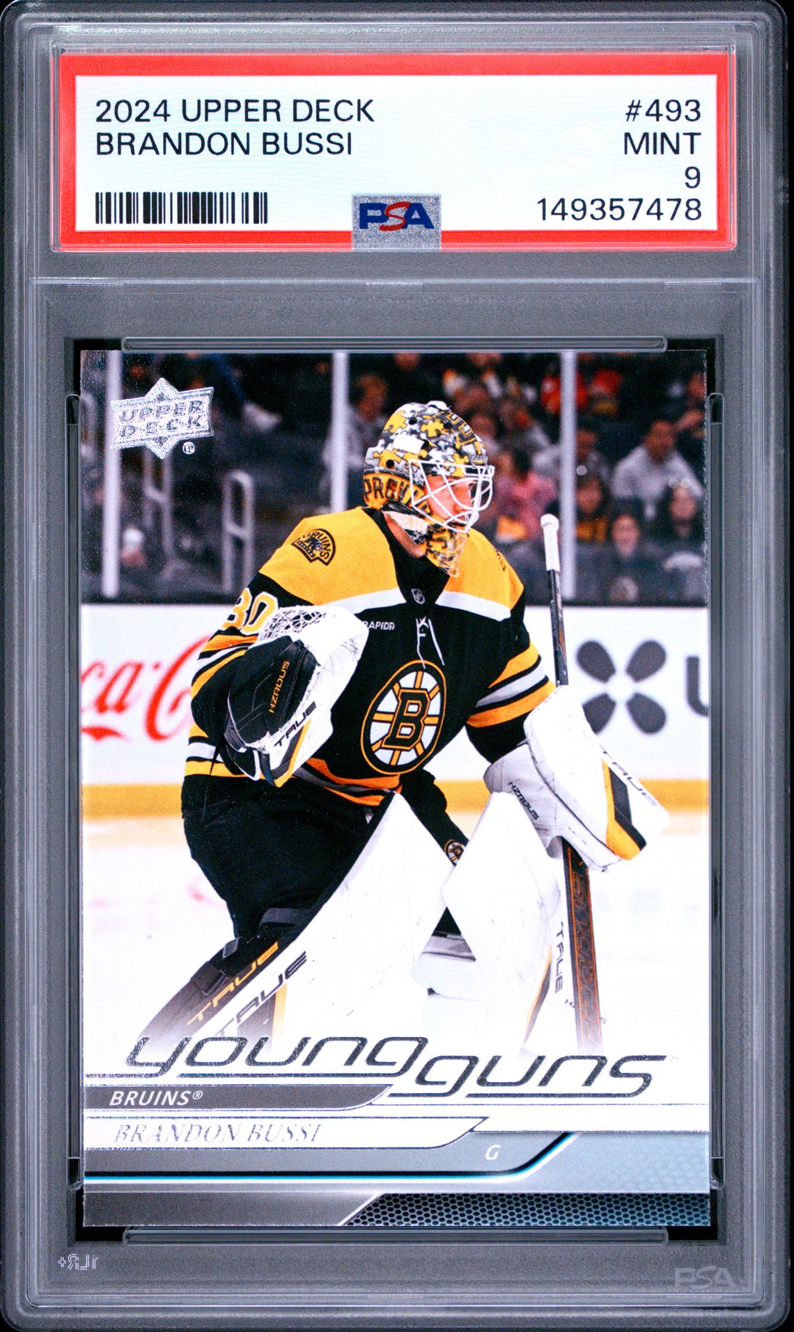 2024 Upper Deck Brandon Bussi #493 Mint 9 front