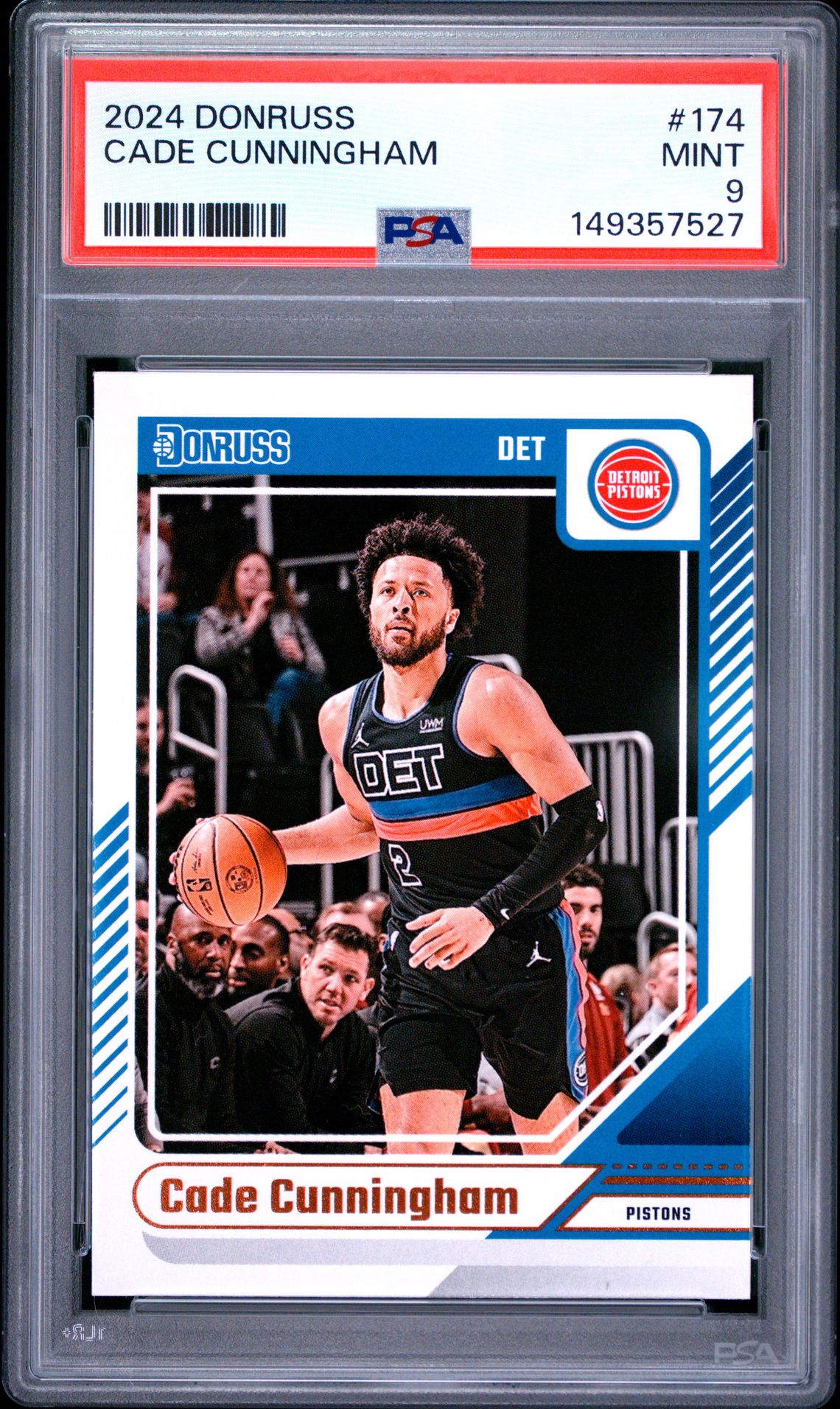 2024 Panini Donruss Cade Cunningham #174 Mint 9 front
