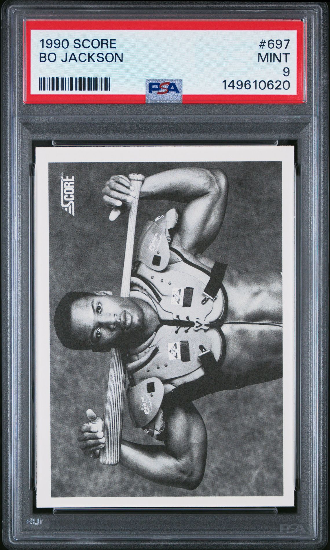 1990 Score Bo Jackson #697 Mint 9 front