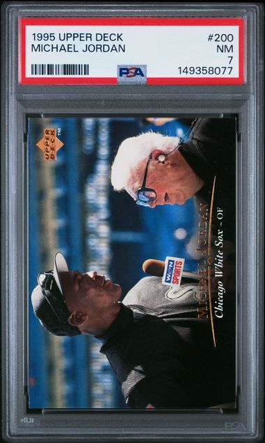 Upper Deck Michael Jordan front