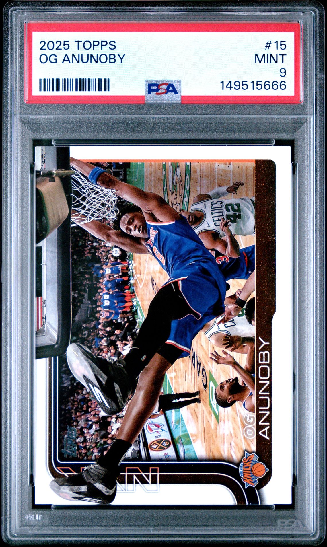 2025 Topps Og Anunoby #15 Mint 9 front