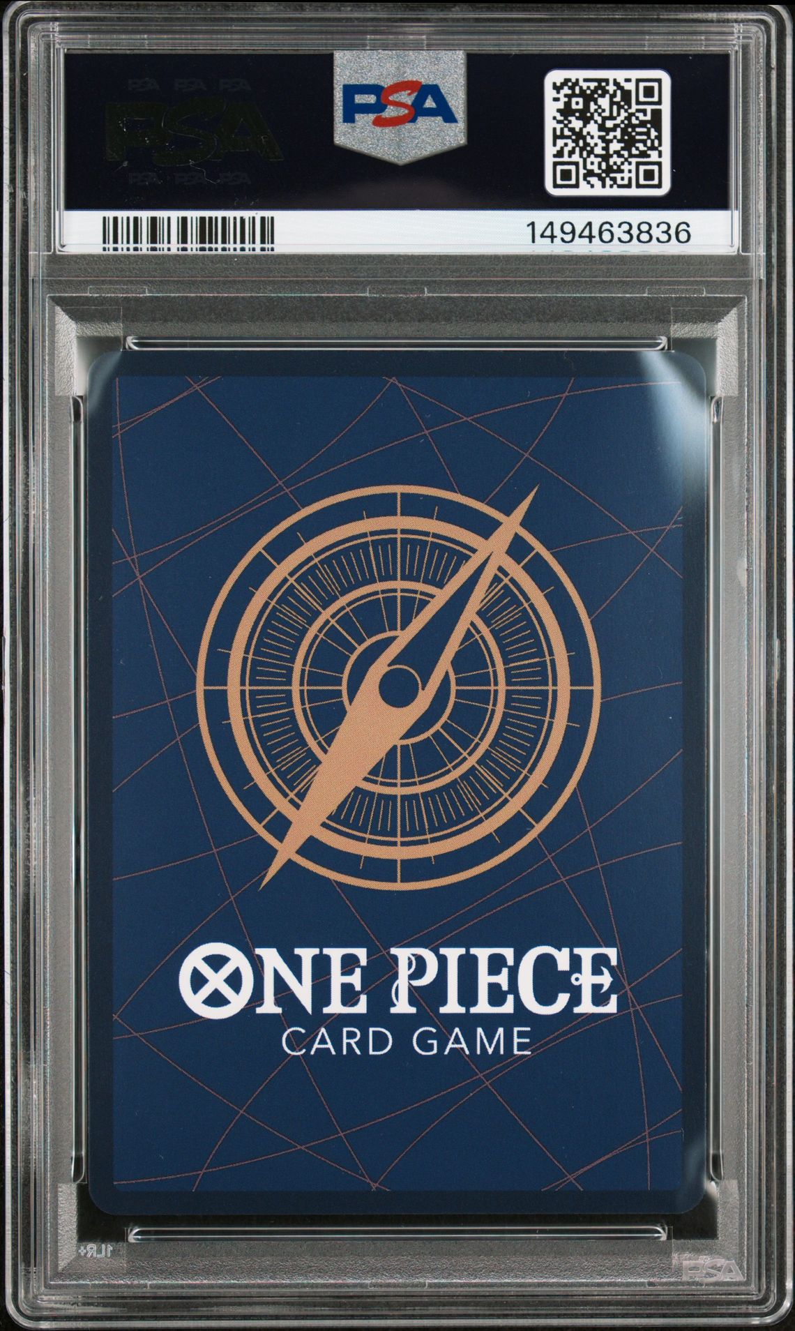 2025 ONE PIECE OP12-LEGACY OF THE MASTER BOA HANCOCK ALTERNATE ART 014 GEM MT 10 back
