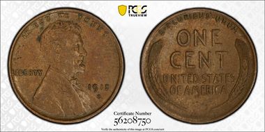 1915-D 1C AU55BN