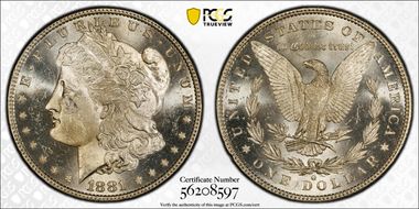 1881-O $1 MS63