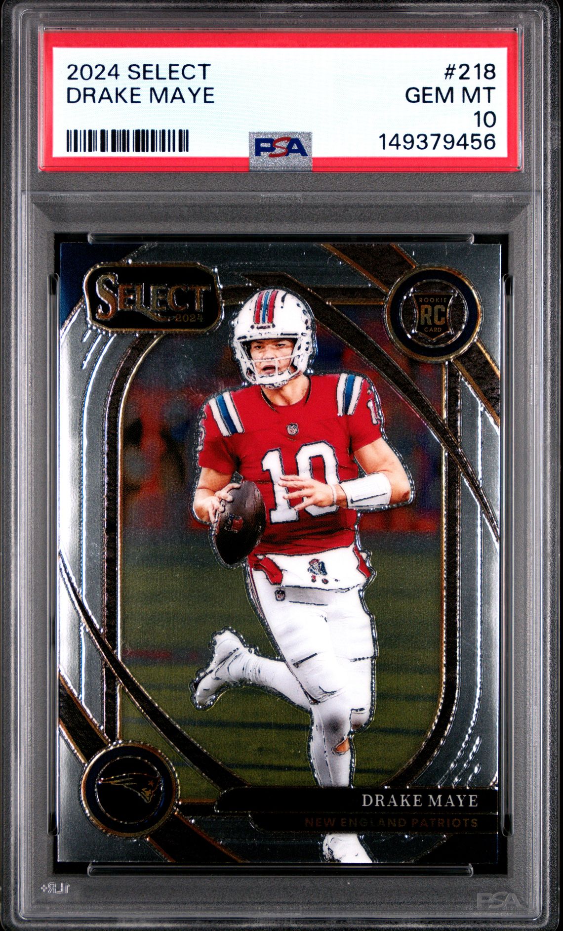 2024 Panini PANINI SELECT #218 Drake Maye front