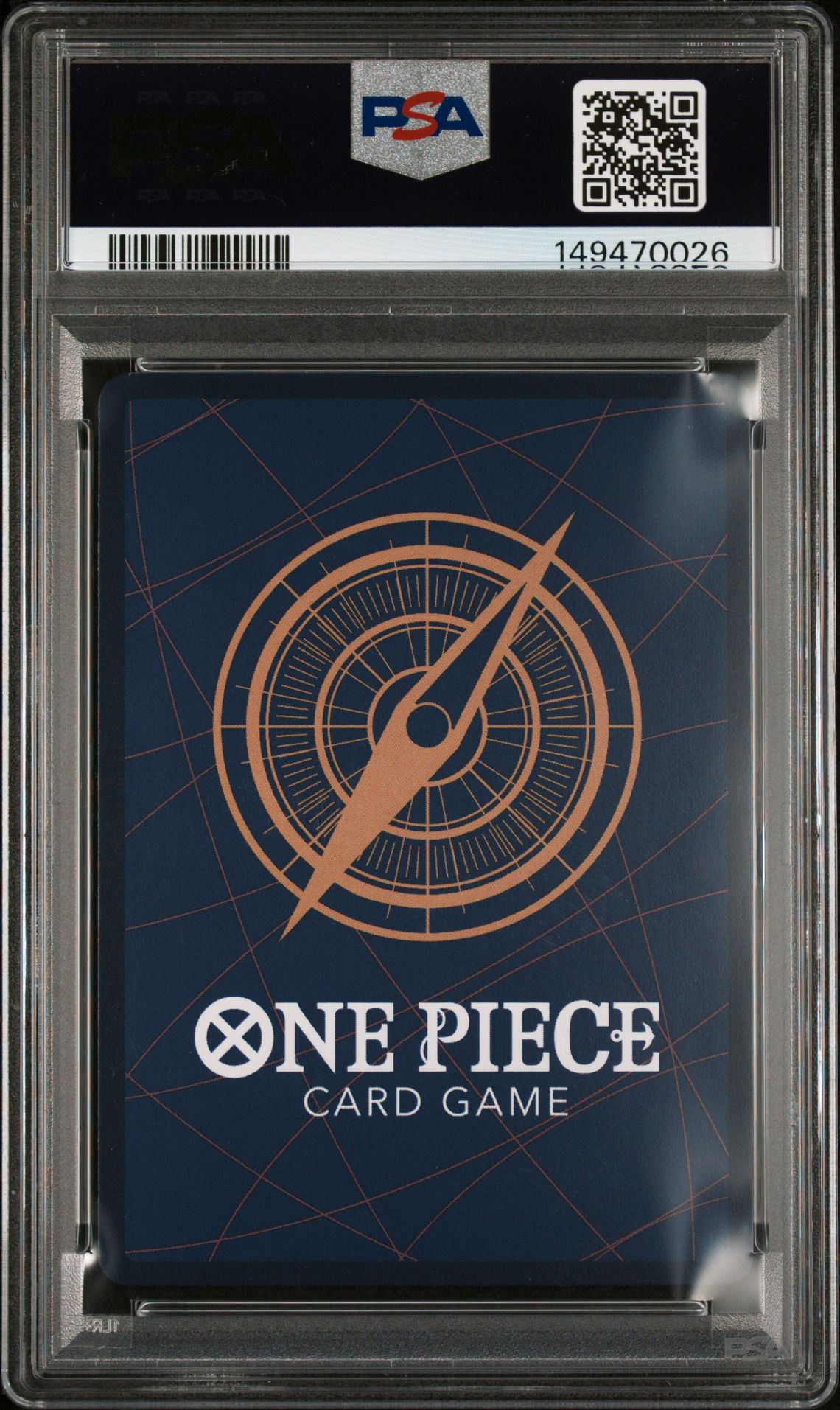 2026 One Piece Op14-Eb04-The Azure Sea's Seven You'll Frighten Me... #118 (Alternate Art) Gem Mt 10 back