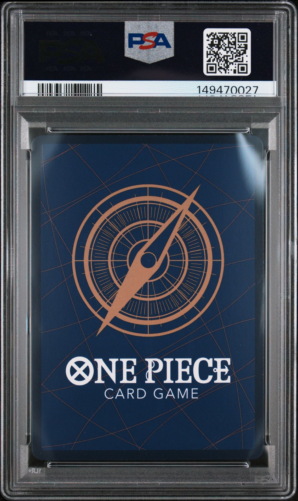 2023 One Piece Op05-Awakening Of The New Era Monkey D. Luffy #119 (Alternate Art) Gem Mt 10 back