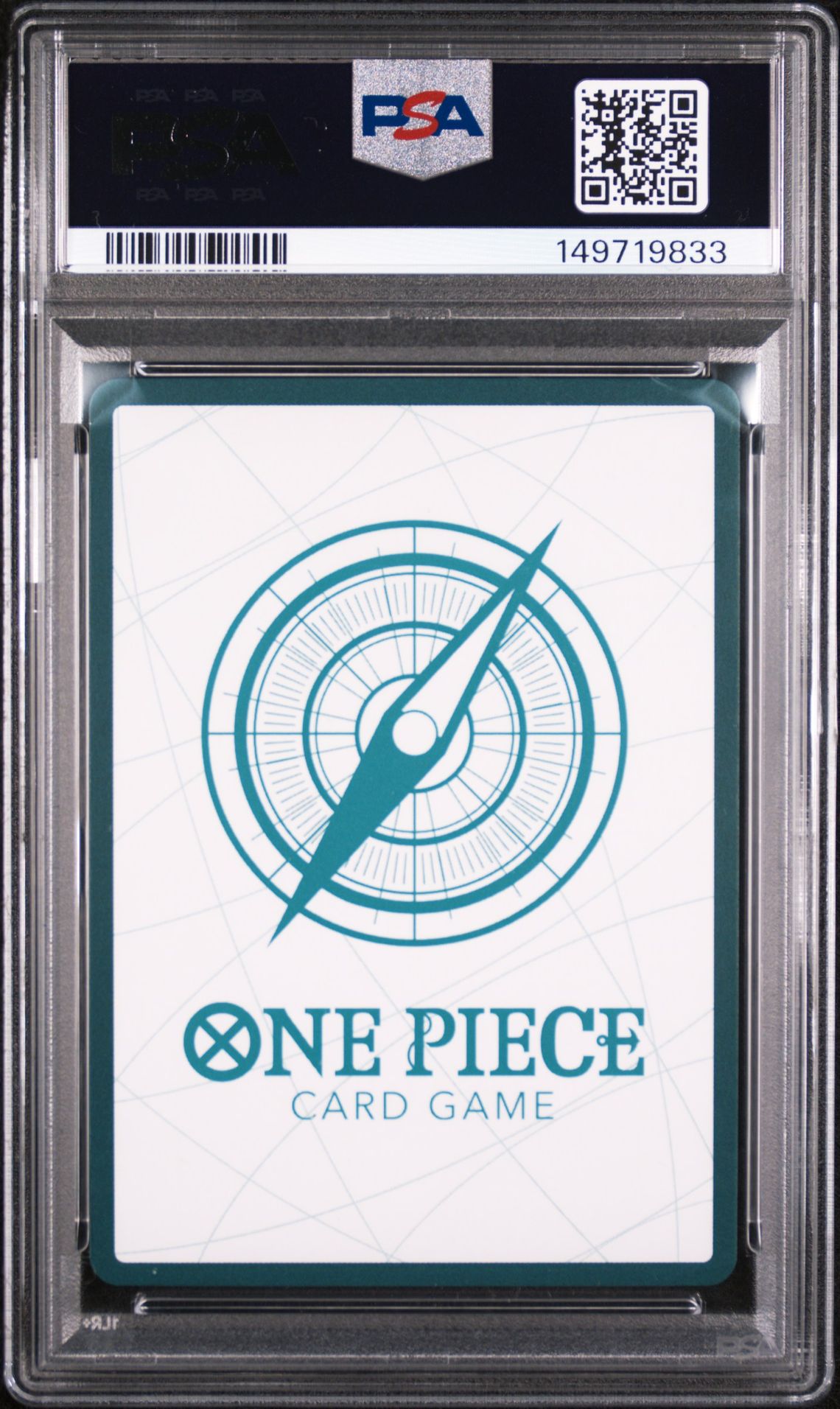 2025 One Piece Op13-Carrying On His Will Don!! Card (Alternate Art-Gold) Gem Mt 10 back