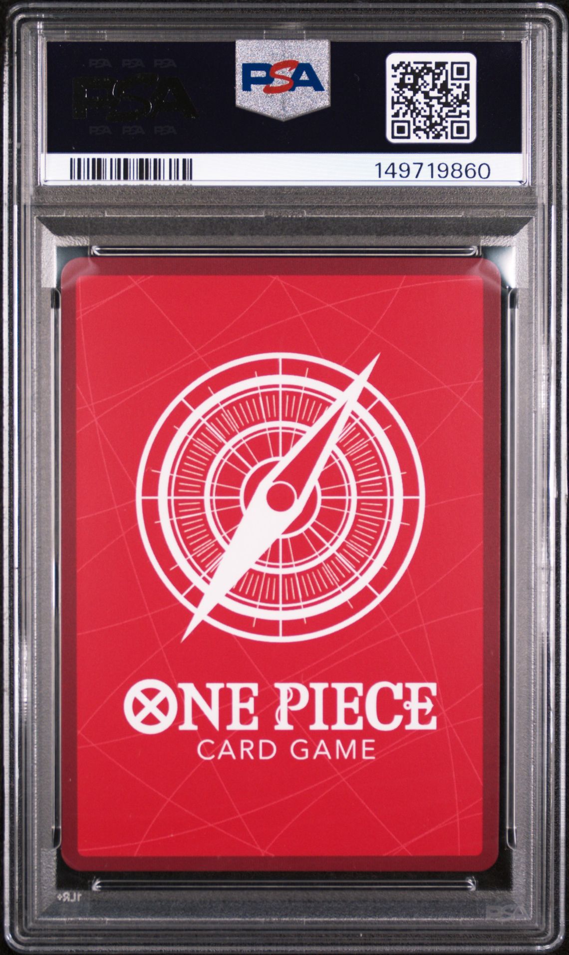 2026 One Piece Op14-Eb04-The Azure Sea's Seven Donquixote Doflamingo #060 (Alternate Art) Gem Mt 10 back view - PSA certificate #149719860