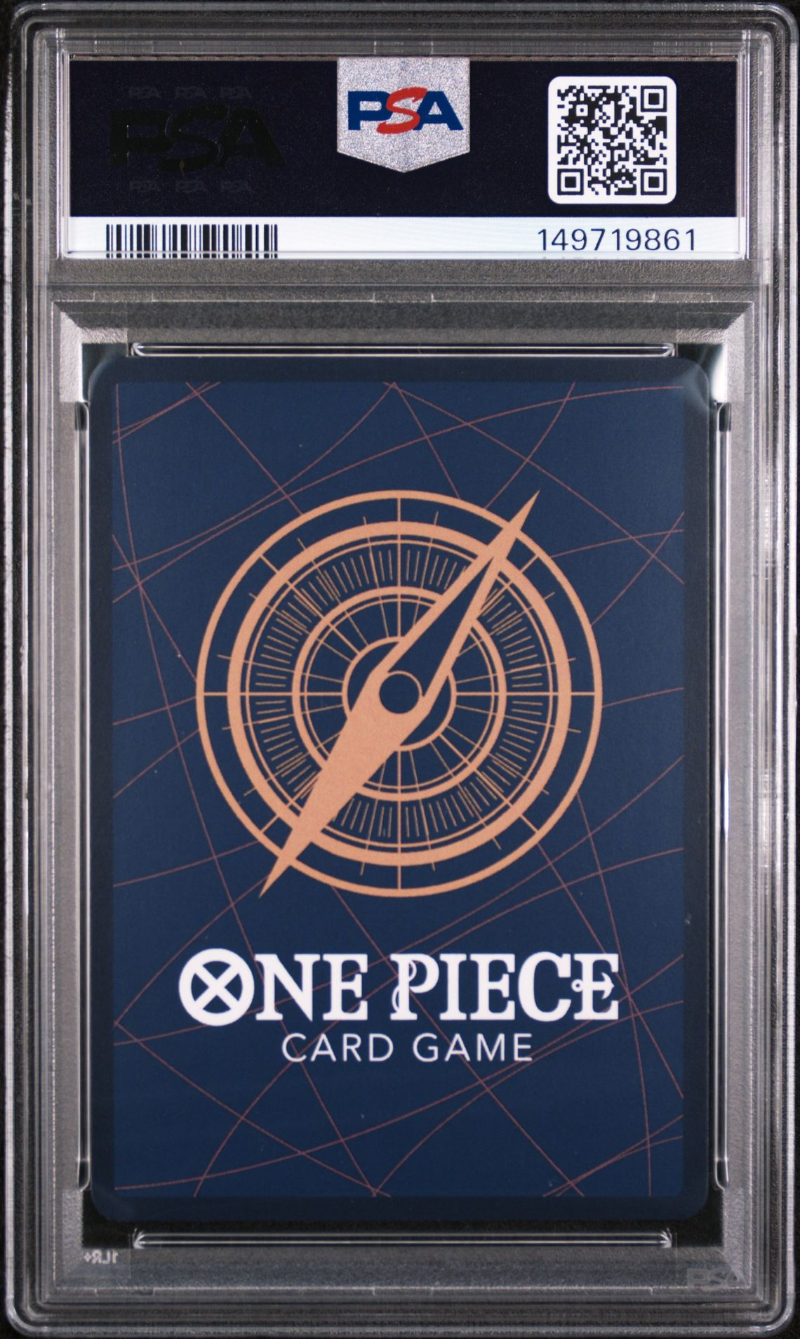 2026 One Piece Op14-Eb04-The Azure Sea's Seven Boa Hancock #112 (Alternate Art) Gem Mt 10 back view - PSA certificate #149719861