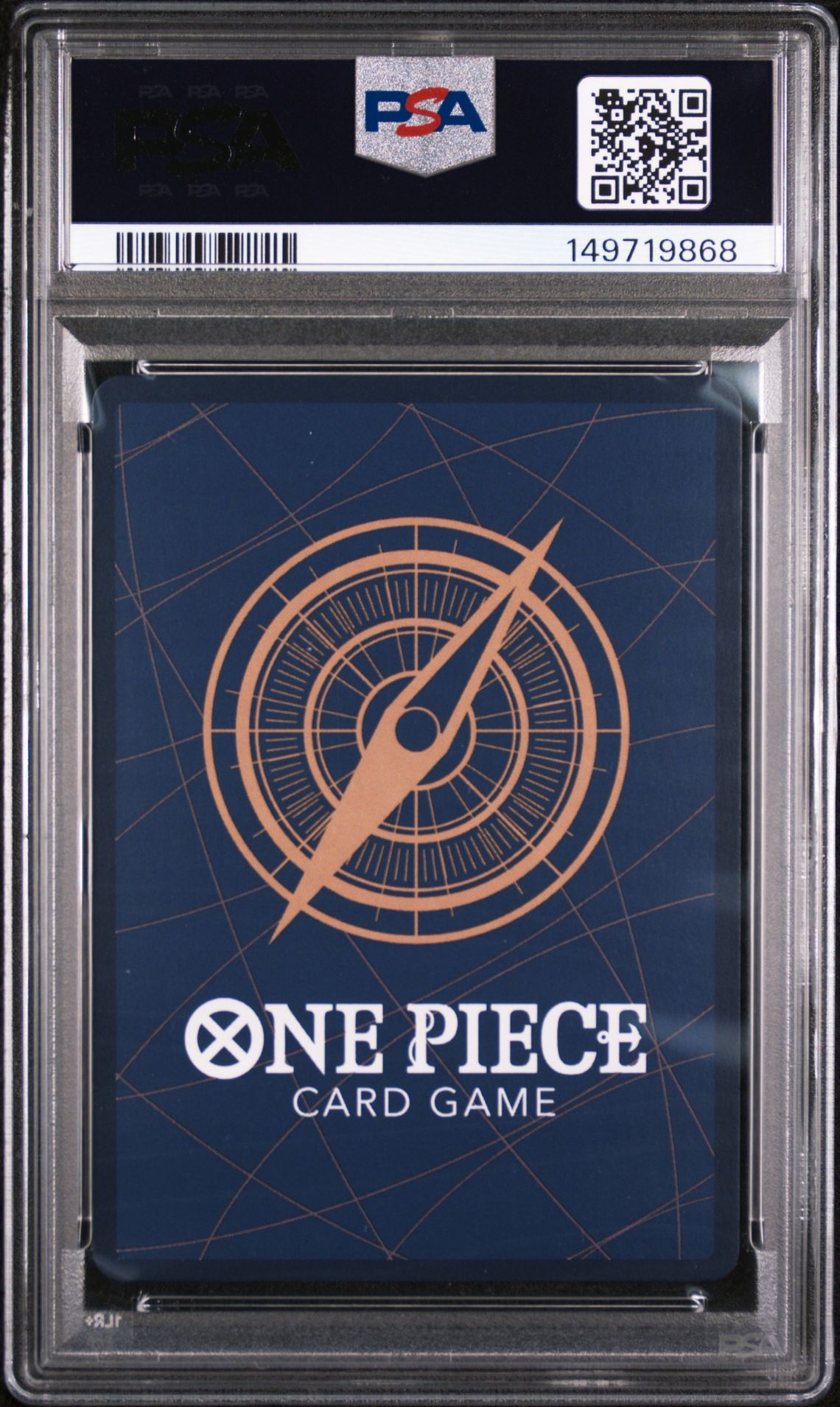 2025 One Piece Japanese Premium Card Collection -One Piece Day'25- Monkey D. Luffy #110 Gem Mt 10 back view - PSA certificate #149719868