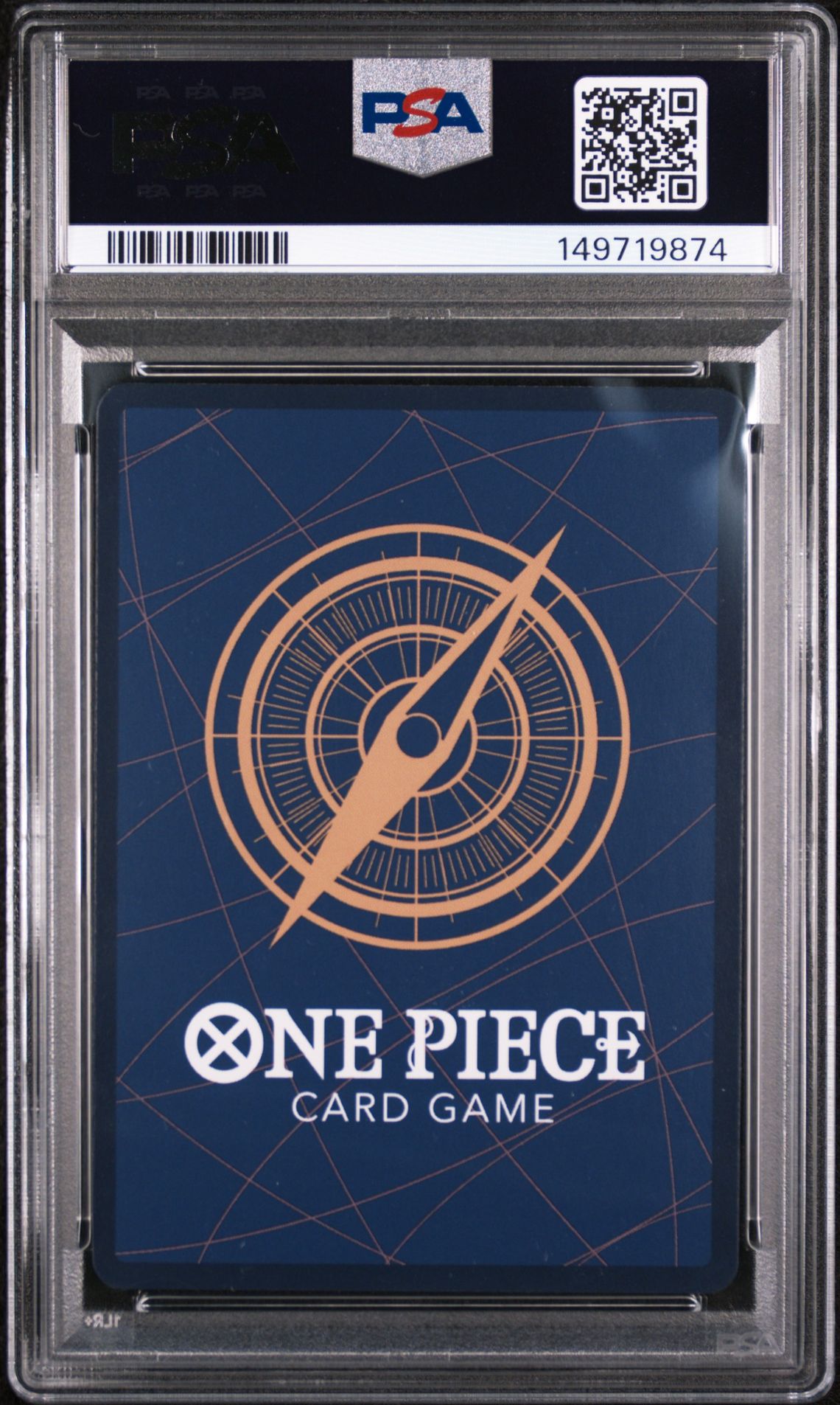 2023 One Piece Promos Monkey D. Luffy #012 (Winner Pack Vol.5) Gem Mt 10 back view - PSA certificate #149719874