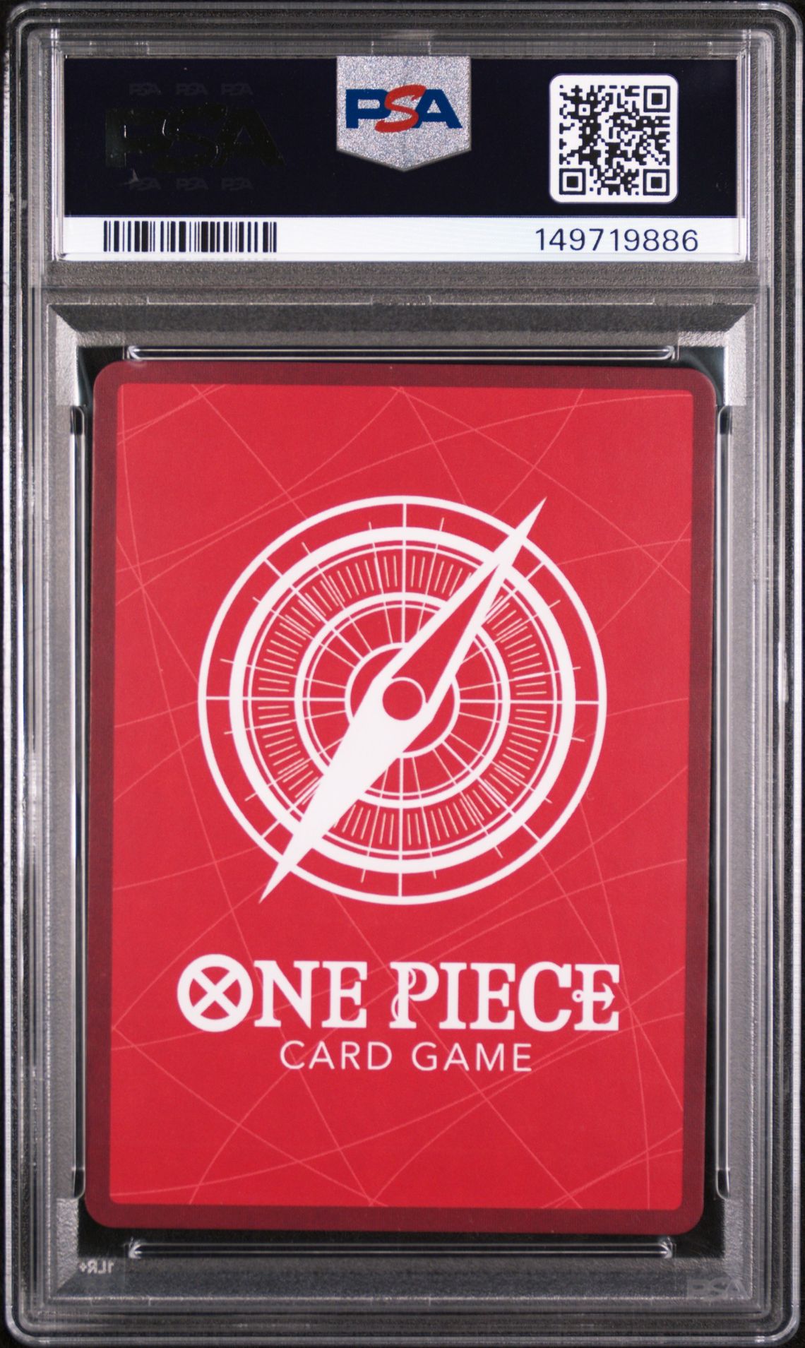 2024 One Piece Japanese Promos Sabo #001 (7-Eleven Campaign) Gem Mt 10 back view - PSA certificate #149719886