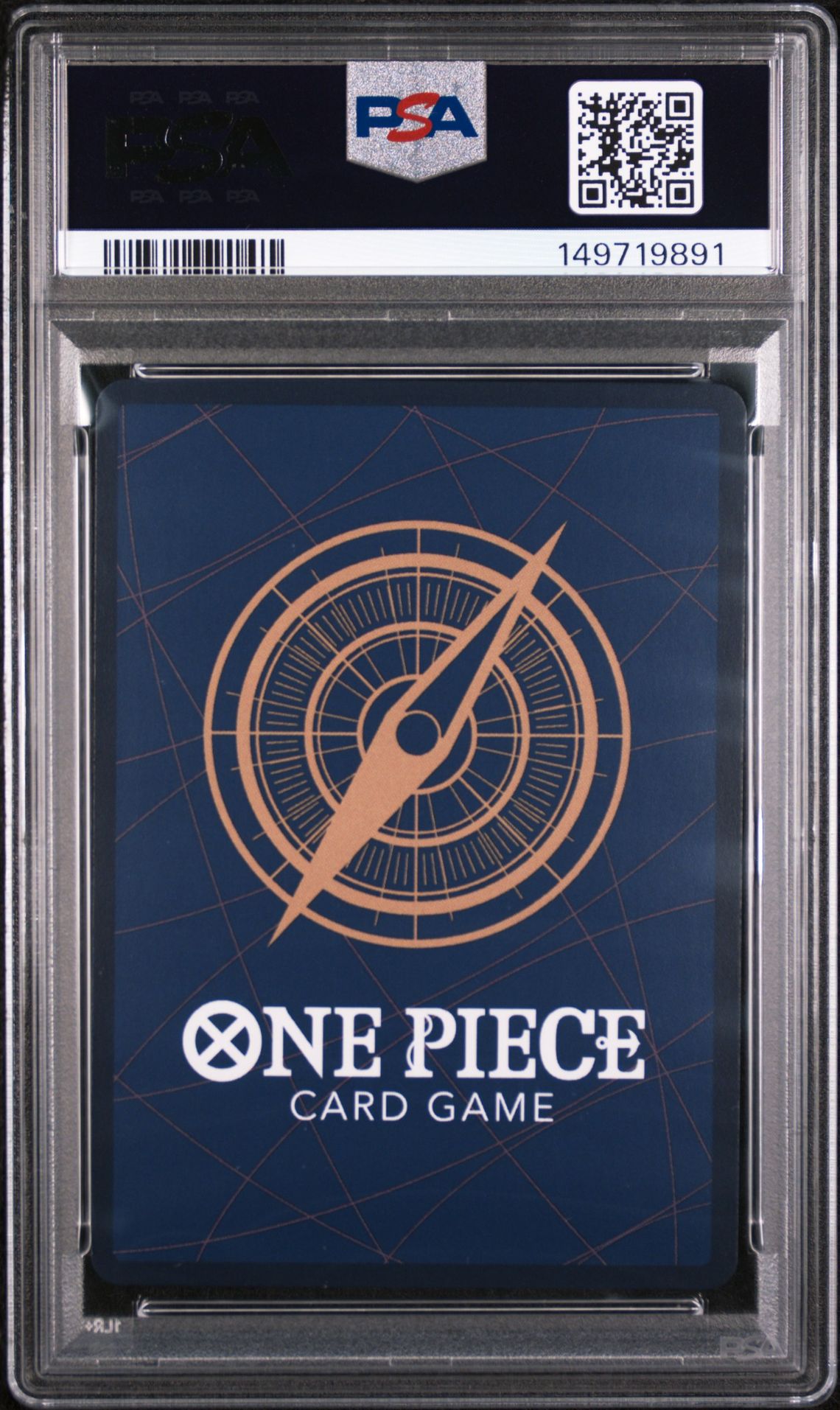2025 One Piece Promos O-Nami #062 (Illustration Box Vol.1) Gem Mt 10 back view - PSA certificate #149719891