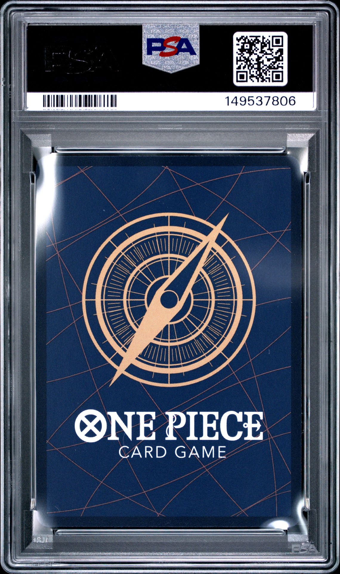 2025 One Piece Op13-Carrying On His Will Sabo #120 (Alternate Art) Gem Mt 10 back view - PSA certificate #149537806