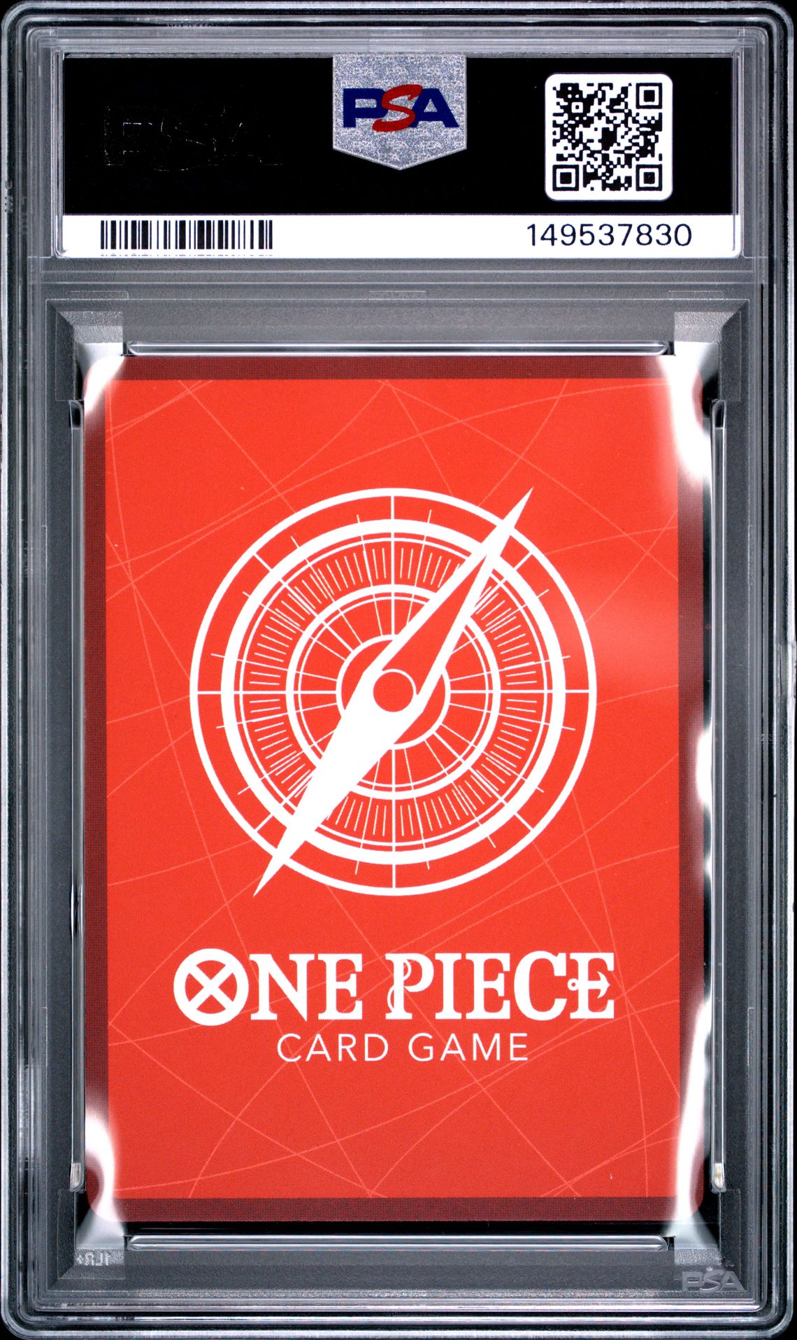 2025 One Piece Op13-Carrying On His Will Portgas D. Ace #002 (Alternate Art) Gem Mt 10 back view - PSA certificate #149537830