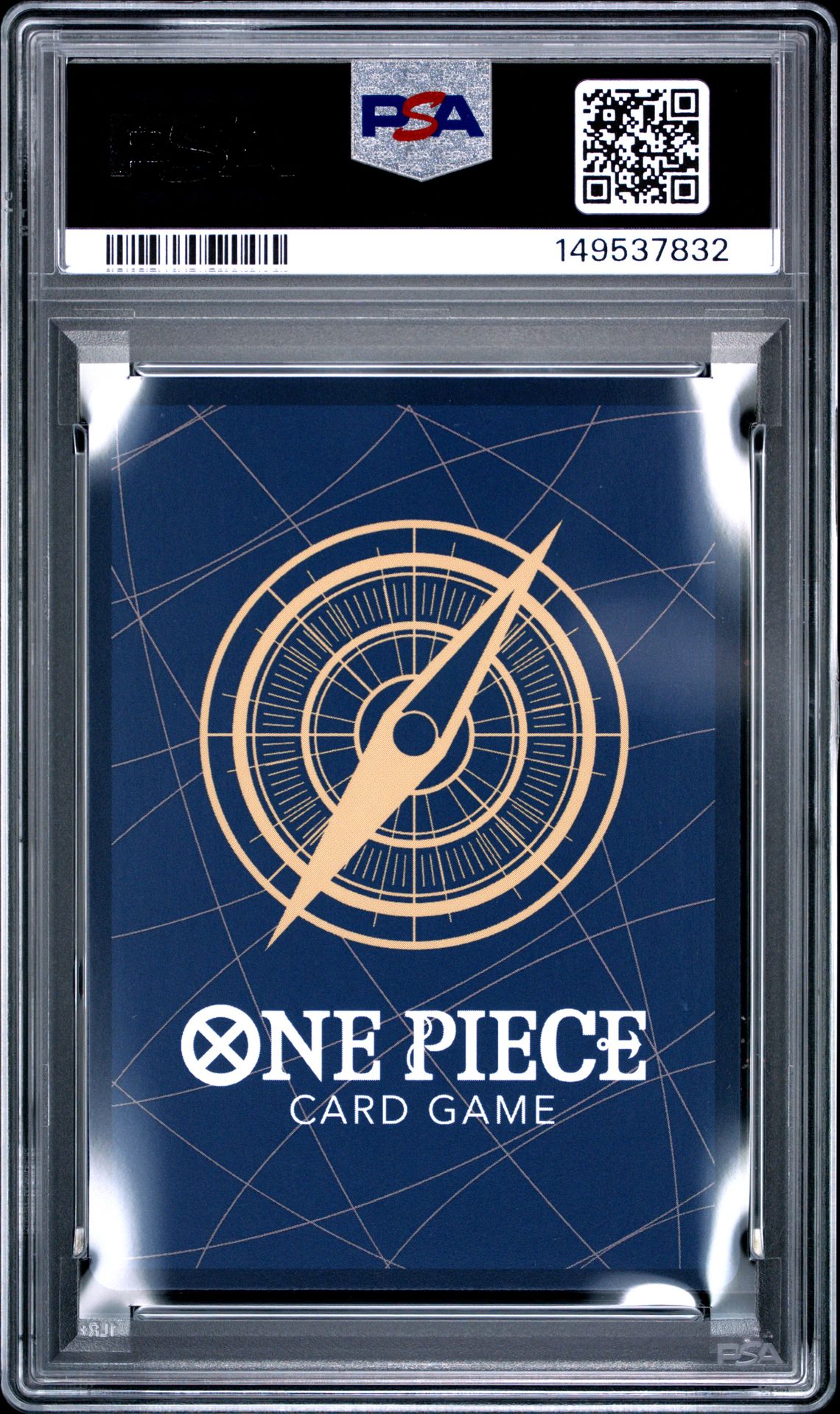 2022 One Piece Op01-Romance Dawn Sanji #013 (Alternate Art-Errata) Gem Mt 10 back view - PSA certificate #149537832