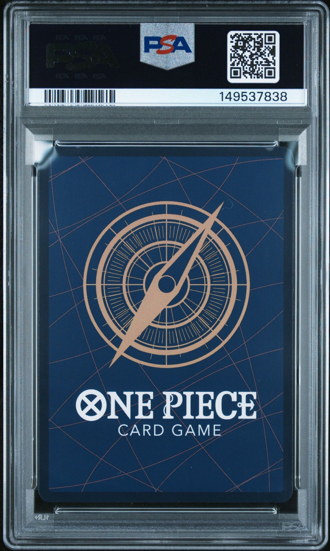 2025 One Piece Op11-A Fist Of Divine Speed Zeus #106 (Alternate Art) Gem Mt 10 back
