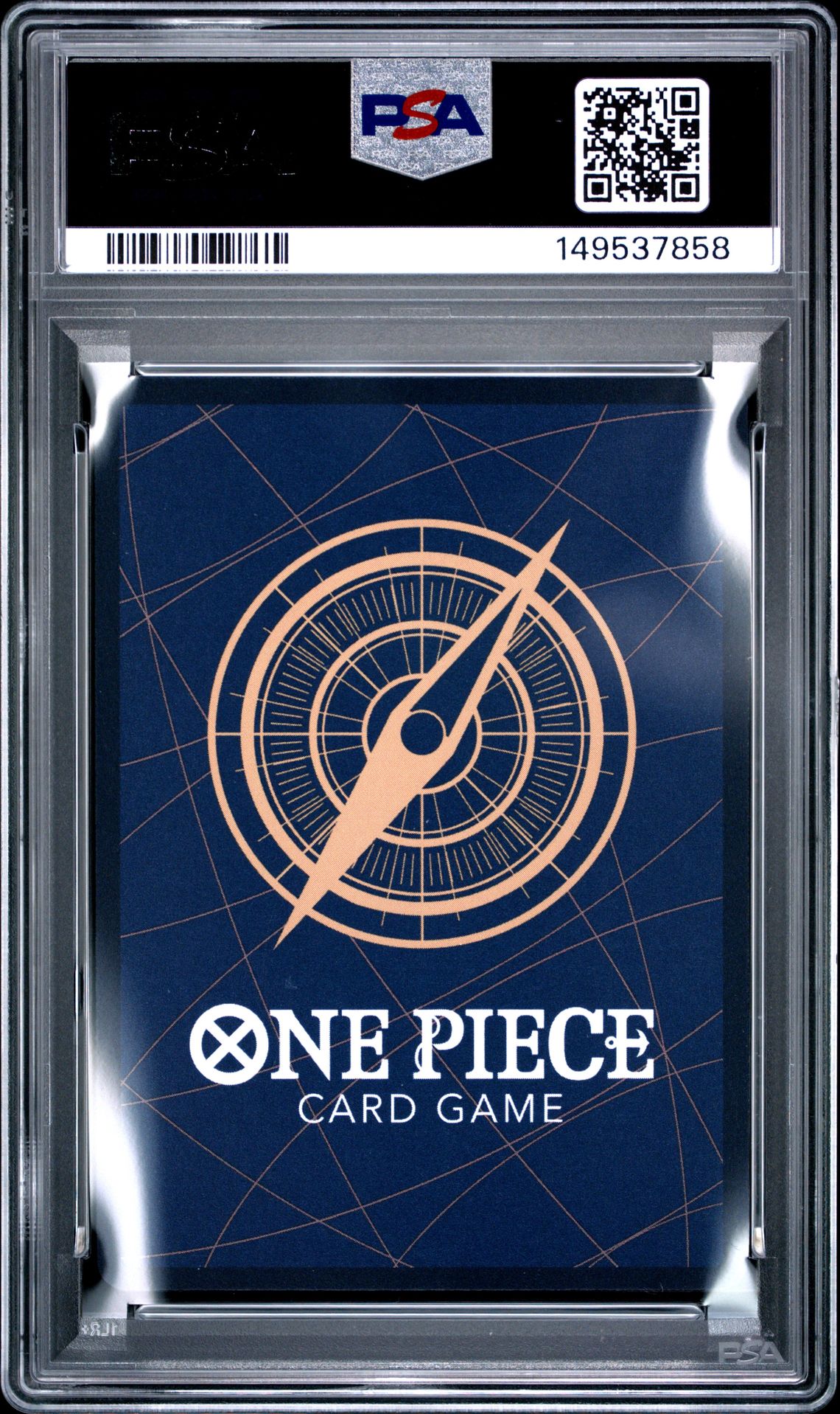 2025 One Piece Japanese Op11-A Fist Of Divine Speed Gear Two #080 (Alternate Art) Mint 9 back
