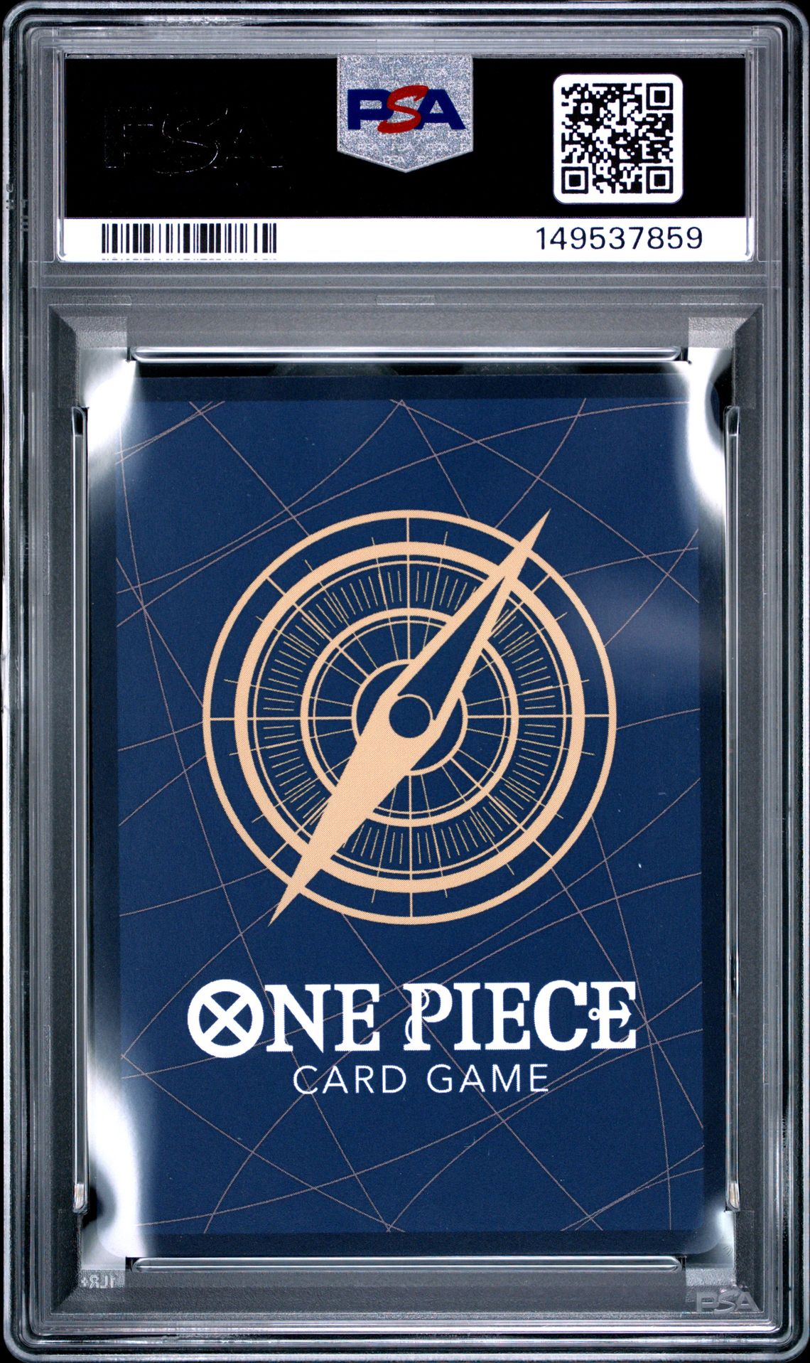 2022 One Piece Op01-Romance Dawn Sanji #013 (Alternate Art-Errata) Gem Mt 10 back view - PSA certificate #149537859