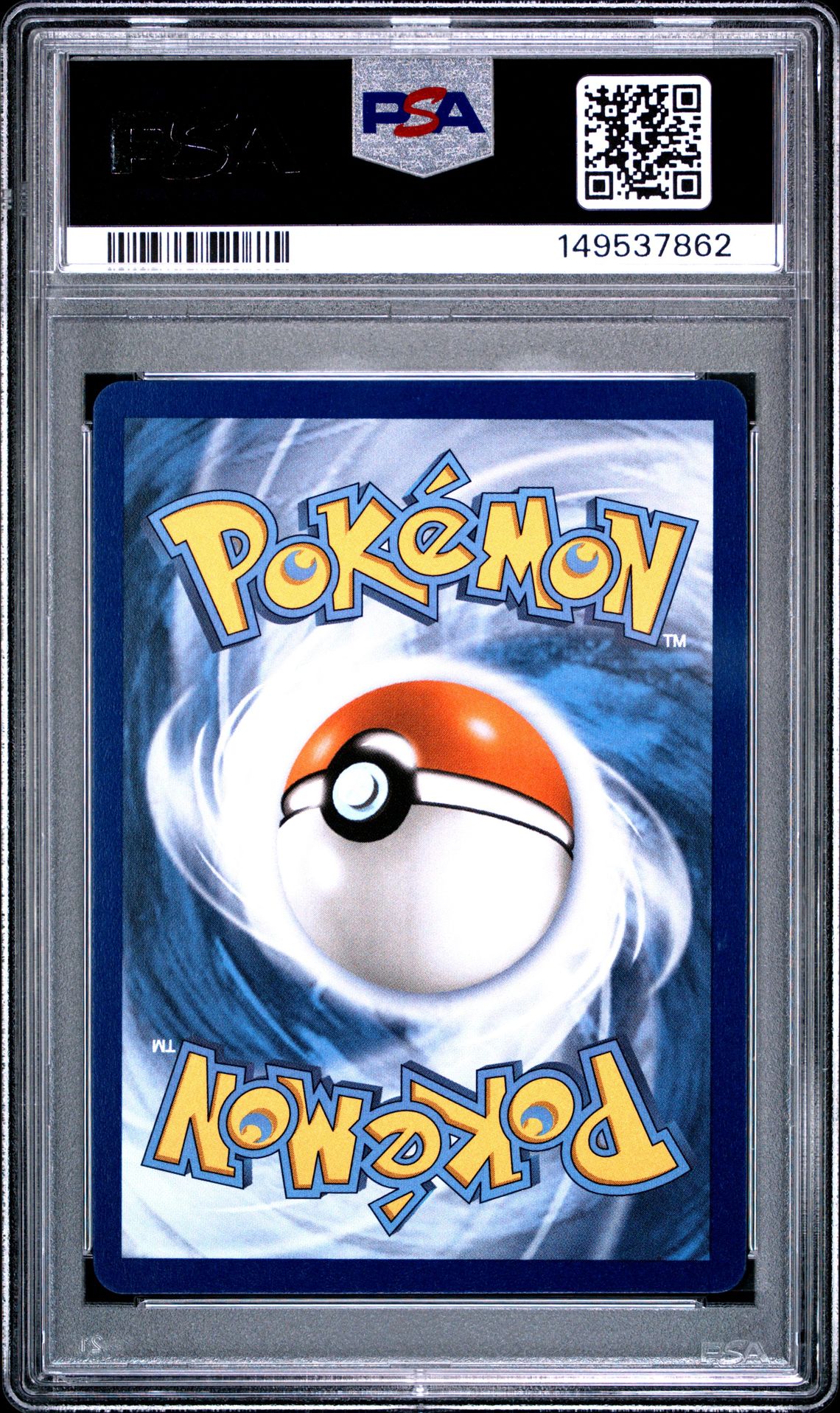 2025 Pokemon Mep En-Me Black Star Promo Mega Charizard X Ex #023 (Ultra-Premium Collection) Gem Mt 10 back view - PSA certificate #149537862