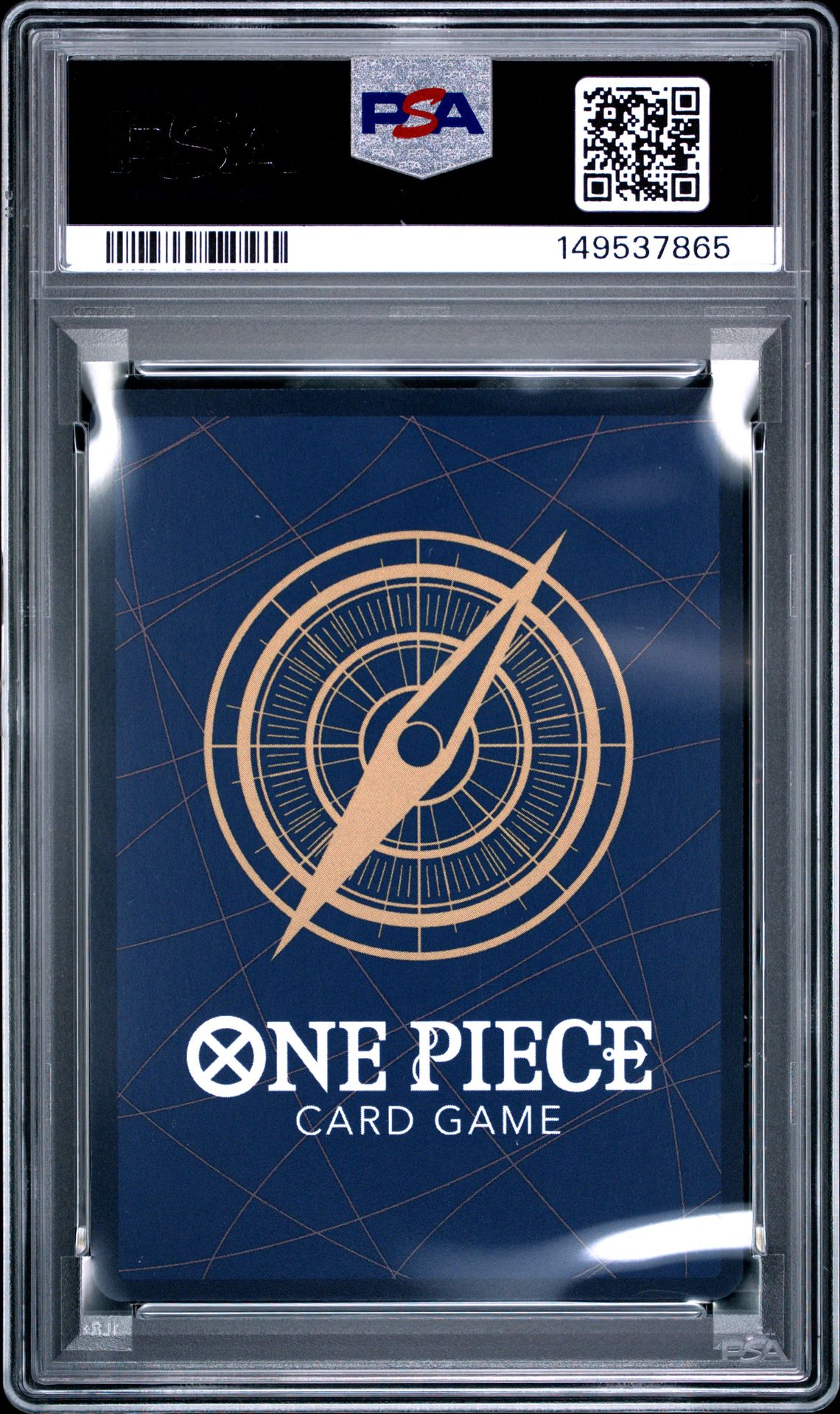 2025 One Piece Promos O-Nami #062 (Illustration Box Vol.1) Gem Mt 10 back view - PSA certificate #149537865