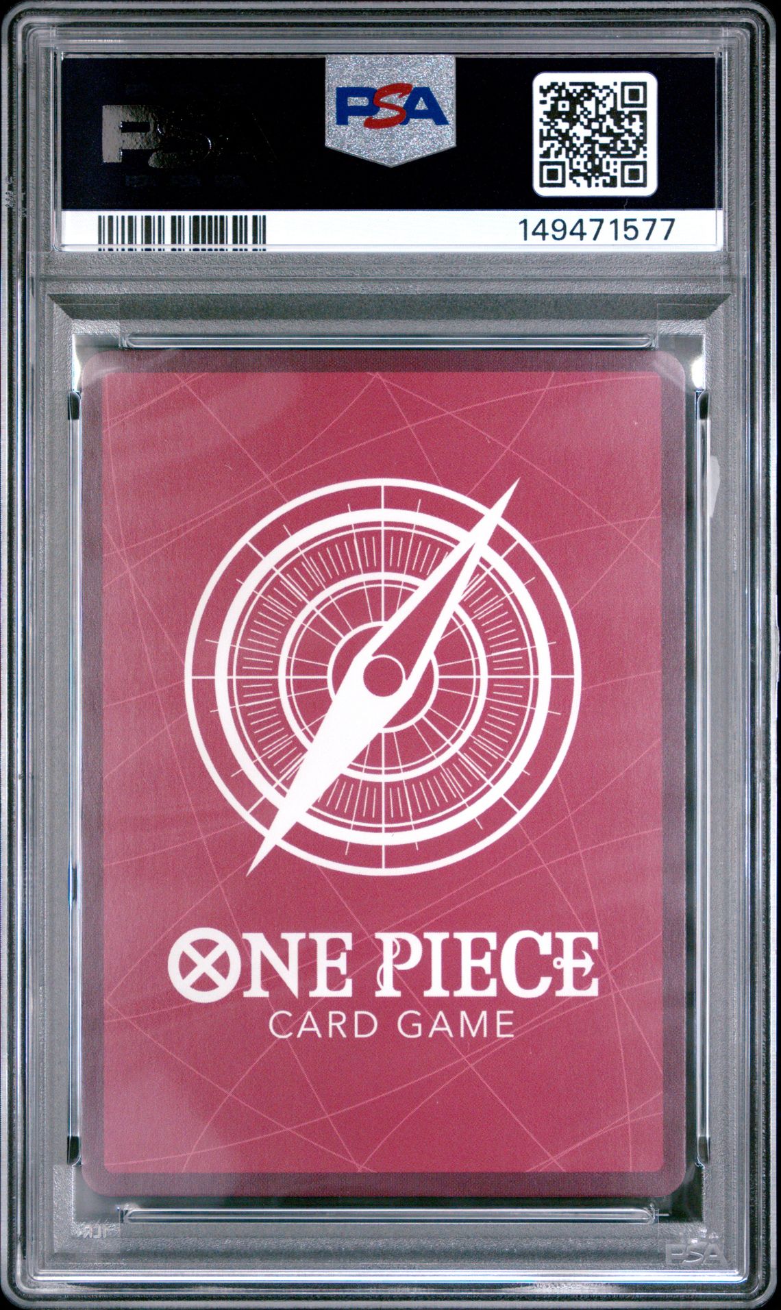 2022 One Piece Op01-Romance Dawn Monkey D. Luffy #003 Gem Mt 10 back view - PSA certificate #149471577