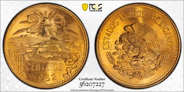 1952-Mo 20C KM-439 MS67RD