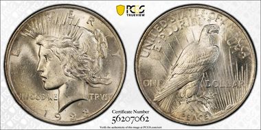 1923 $1 MS63