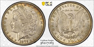 1879-O $1 AU55