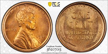 1909 VDB 1C PR66RD