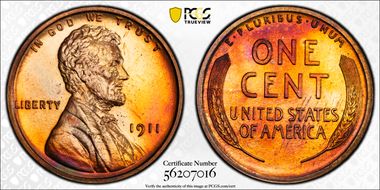 1911 1C PR67RD