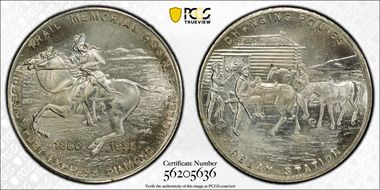 1935 Medal Pony Express Diamond Jubilee MS67