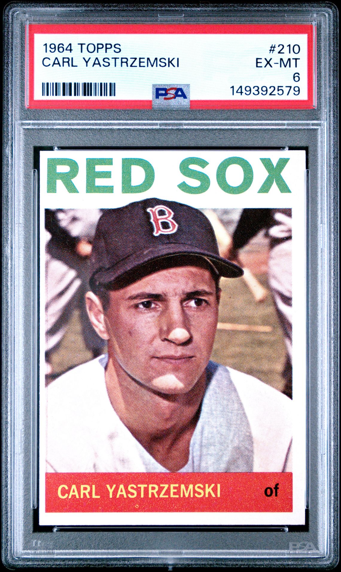1964 Topps TOPPS #210 Carl Yastrzemski front