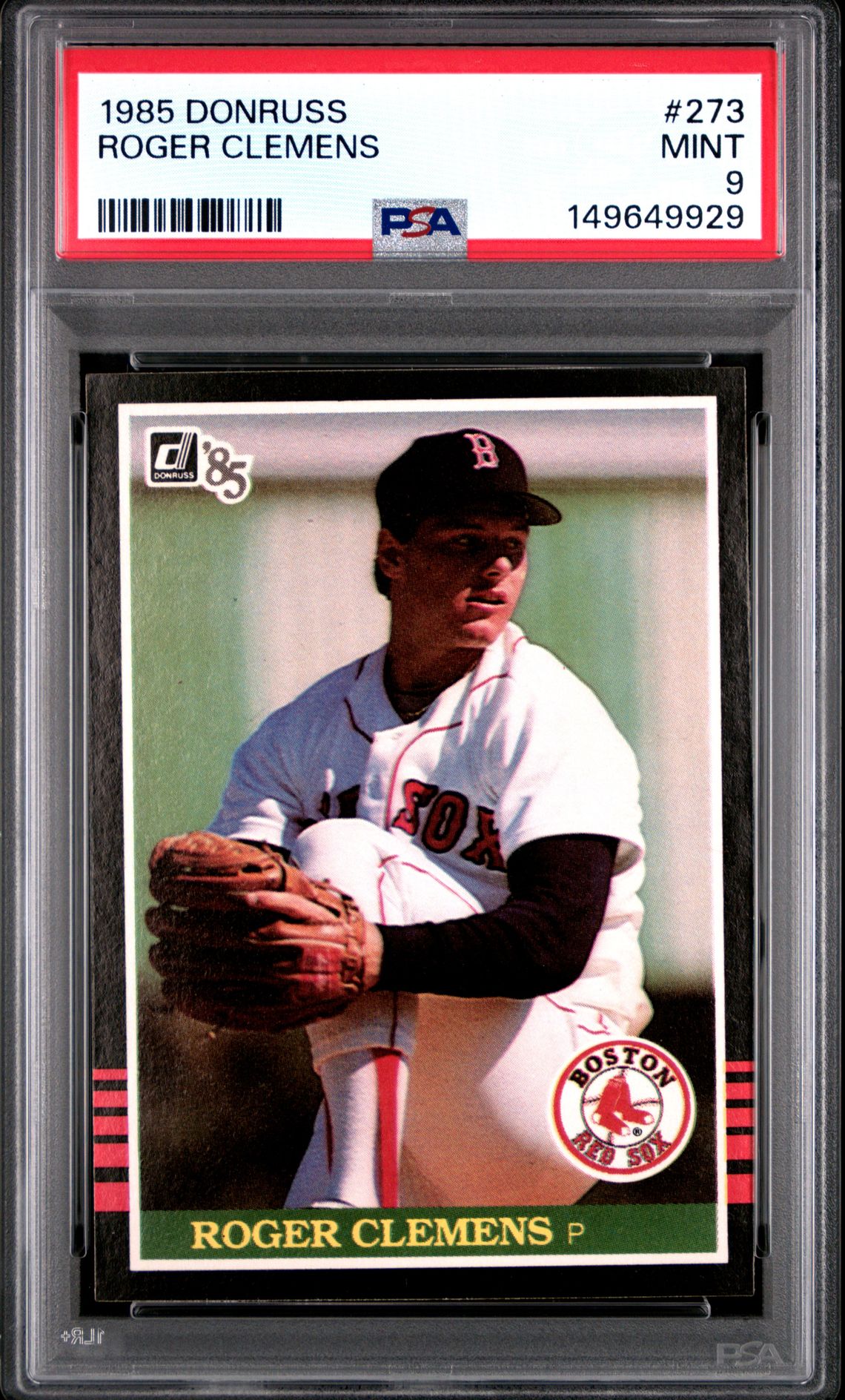 1985 Donruss DONRUSS #273 Roger Clemens front