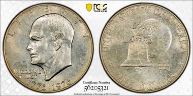 1976 $1 Type 1 MS65