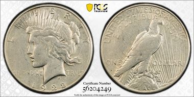 1922-S $1 VF35