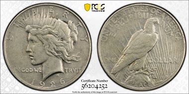 1926-D $1 XF45