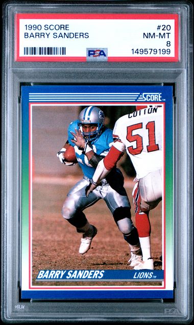 Score Barry Sanders front