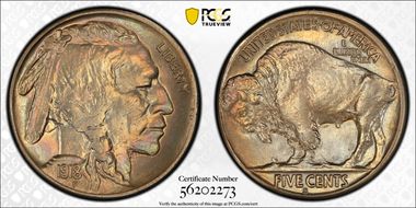1918-S 5C MS65+ 