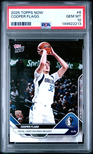 2025 Topps TOPPS NOW #6 Cooper Flagg front