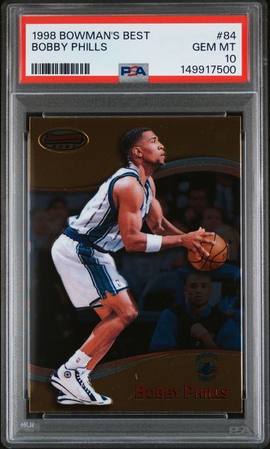 1998 Bowman Bowman's Best #84 Bobby Phills front