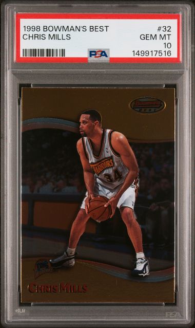 1998 Bowman Bowman's Best #32 Chris Mills front
