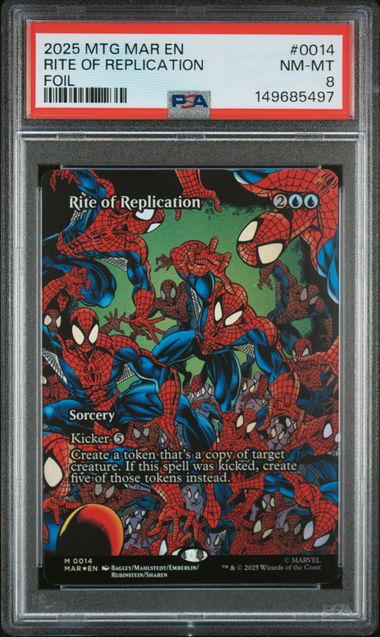 2025 MTG Magic: The Gathering Foil #0014 Rite Of Replication front