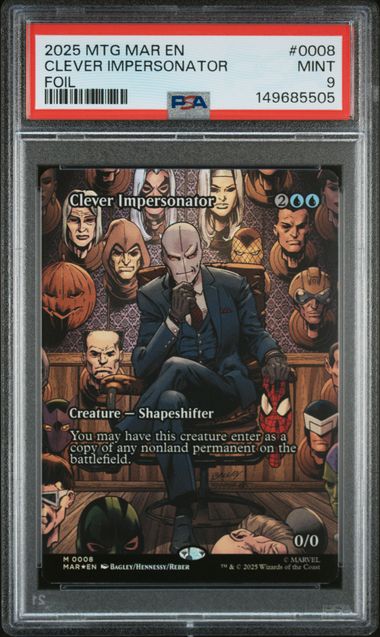 2025 MTG Magic: The Gathering Foil #0008 Source Material Clever front