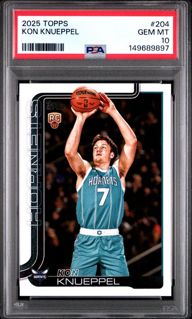 2025 Topps TOPPS Xfractor #204 Kon Knueppel front