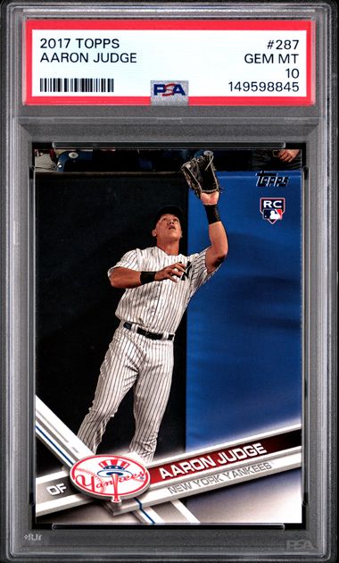2017 Topps TOPPS #287 Aaron Judge front