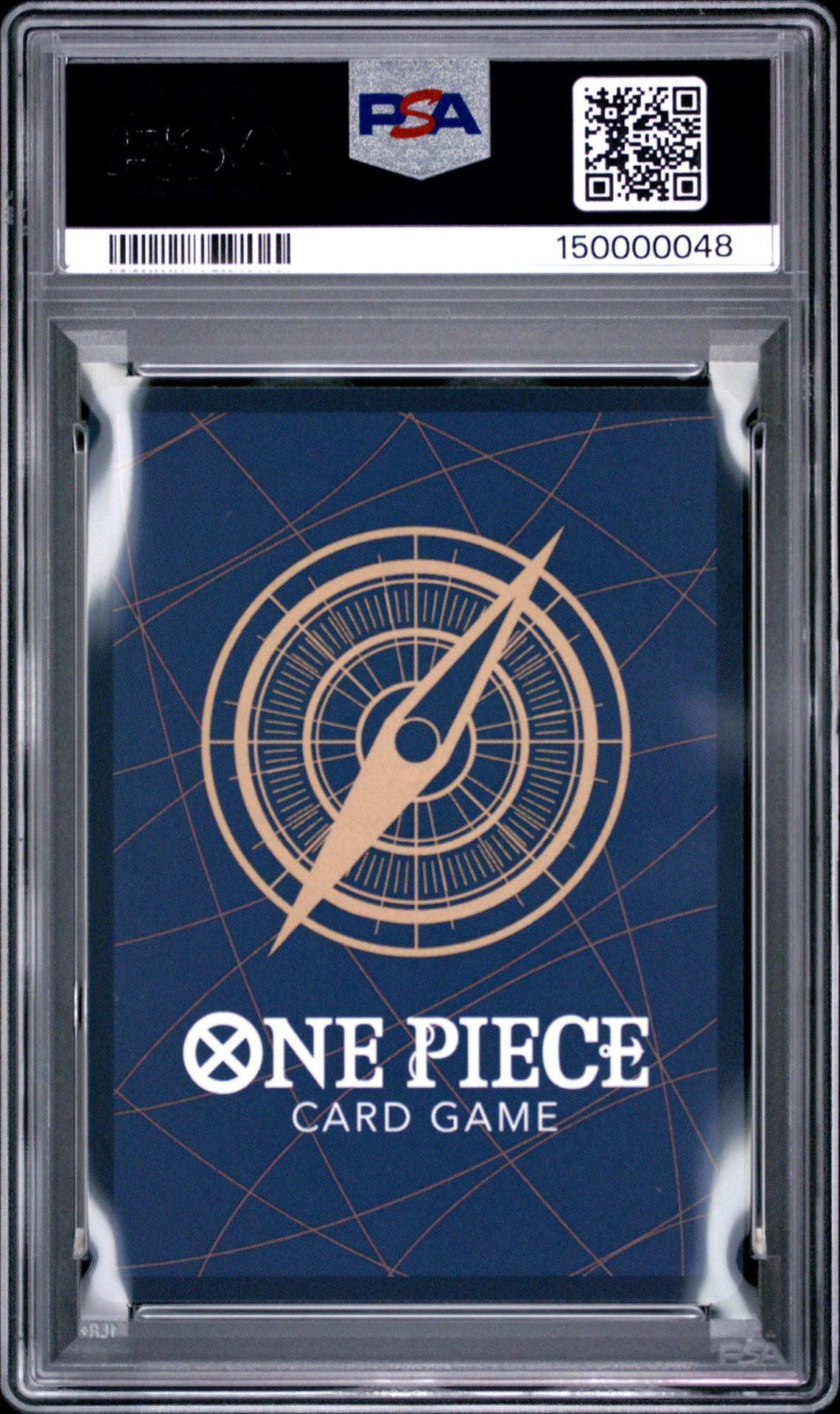 2025 One Piece Op10-Royal Blood Monkey D. Luffy #118 (Alternate Art) Gem Mt 10 back